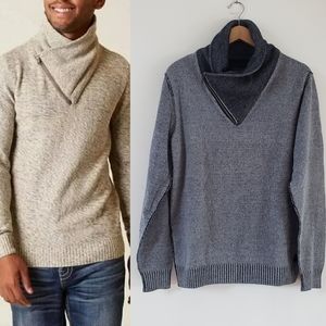 Trash Nouveau Men’s Mo-Nexus Charcoal Sweater, Size L